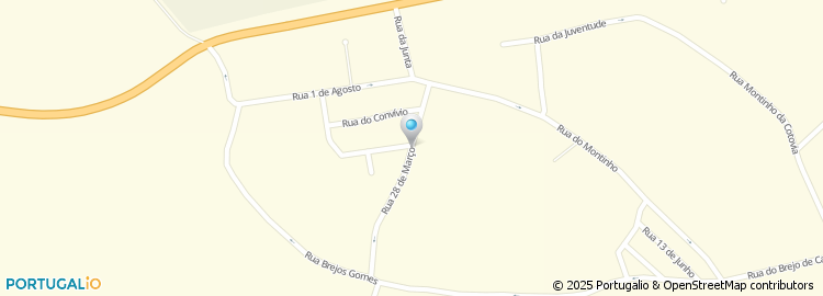 Mapa de Rua 28 de Março