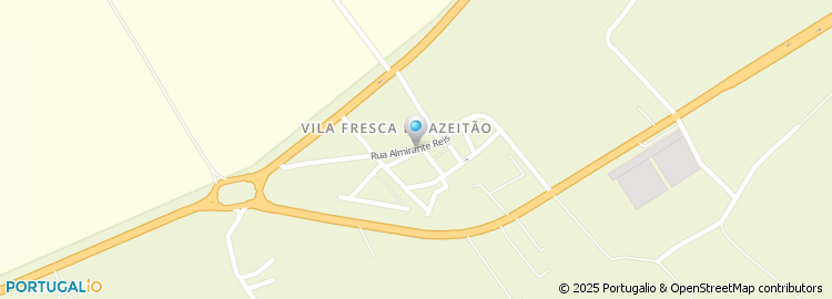 Mapa de Rua Almirante Reis