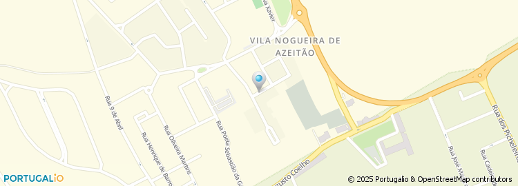 Mapa de Rua Amélia Rey Colaço