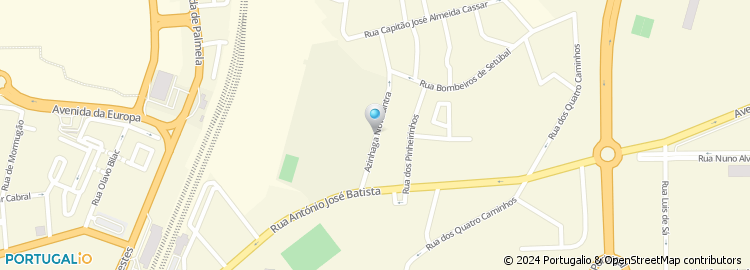 Mapa de Rua Benjamim Carvalho