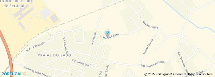 Mapa de Rua da Concha