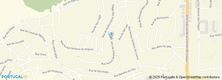 Mapa de Rua de Nossa Senhora do Cais