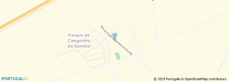 Mapa de Rua do Clube Desportivo da Gâmbia