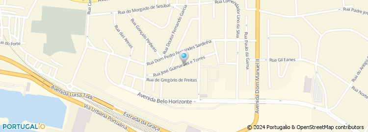 Mapa de Rua Dom José Guimarães e Torres
