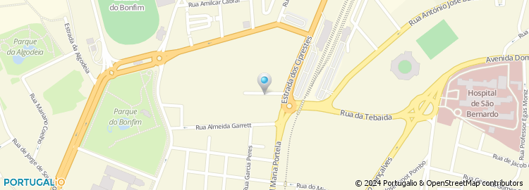 Mapa de Rua Dona Ana Broughton Gamito