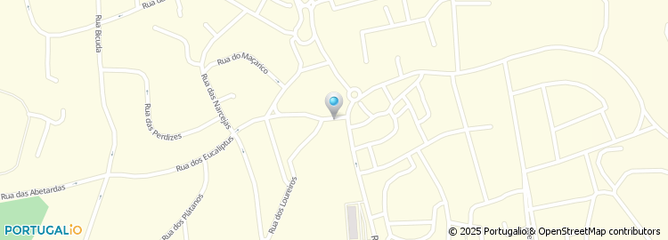 Mapa de Rua dos Eucaliptos