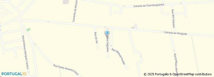 Mapa de Rua dos Salgados