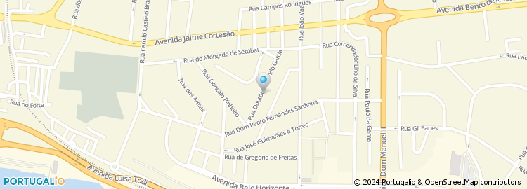 Mapa de Rua Doutor Fernando Garcia
