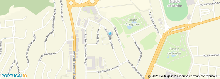 Mapa de Rua Fernando Santos