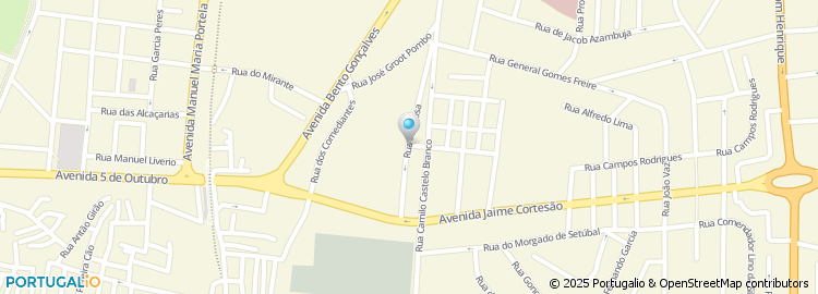 Mapa de Rua Formosa