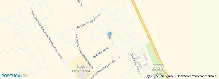 Mapa de Rua Frederico Franco de Paiva