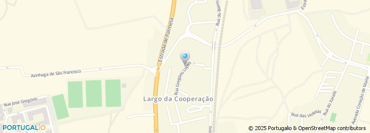 Mapa de Rua Gregório Lopes