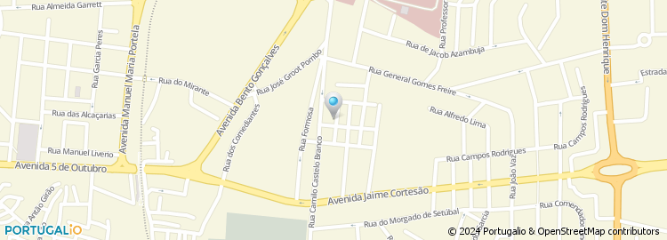 Mapa de Rua Joaquim José Santana