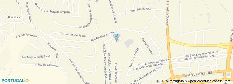 Mapa de Rua Joaquim Rasteiro