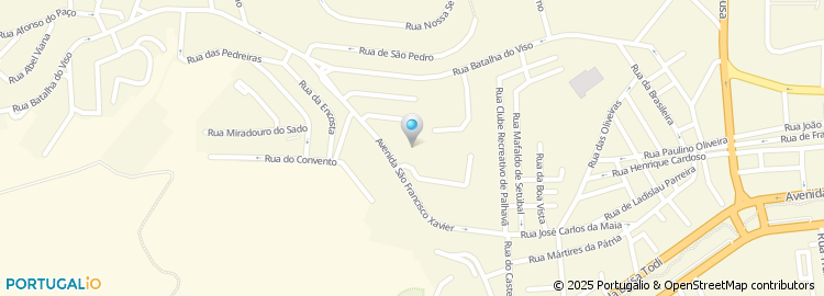 Mapa de Rua José Carlos da Maia