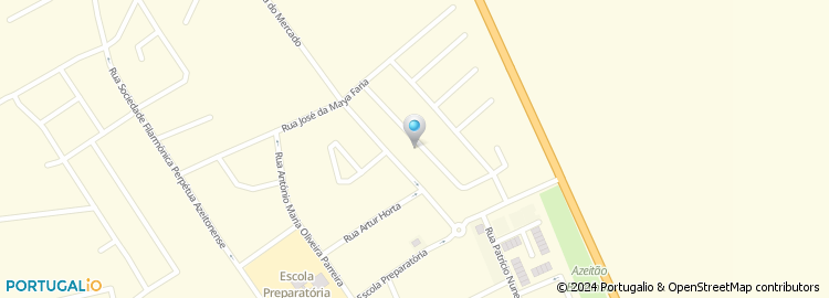 Mapa de Rua José Ganhão de Lasarda