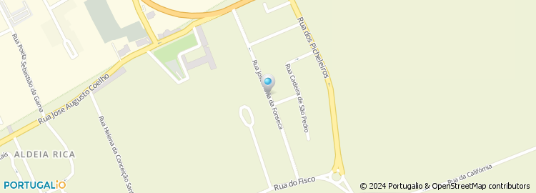 Mapa de Rua José Maria da Fonseca