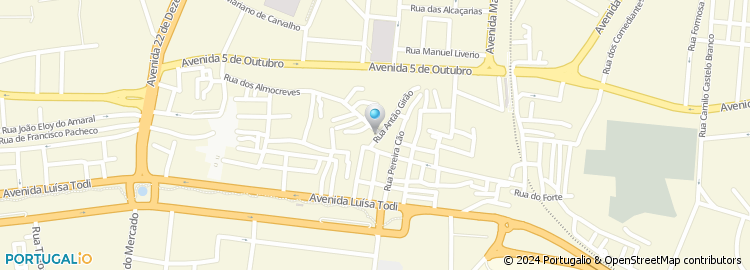 Mapa de Rua Major Afonso Pala
