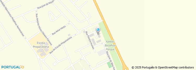 Mapa de Rua Manuel Machado Benites