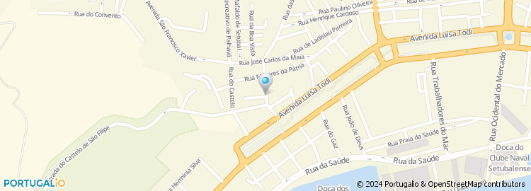 Mapa de Rua Marques da Costa