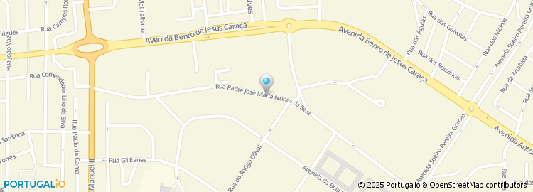 Mapa de Rua Padre José Maria Nunes da Silva