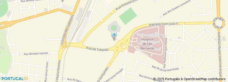 Mapa de Rua Quinta de São Bernardo