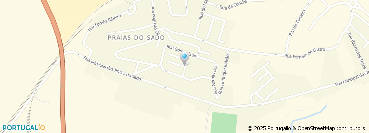 Mapa de Rua Quinta do Meio