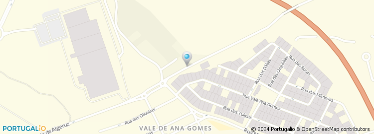 Mapa de Rua Álvaro Sobral Rodrigues