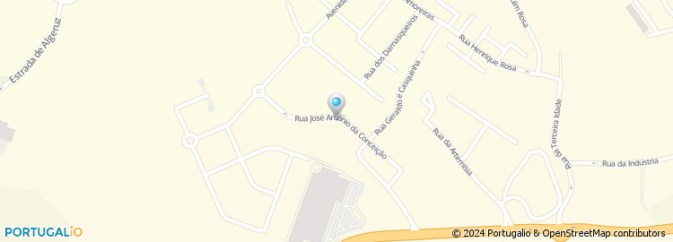 Mapa de Rua José António da Conceição