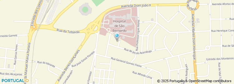 Mapa de Travessa Jacob Azambuja