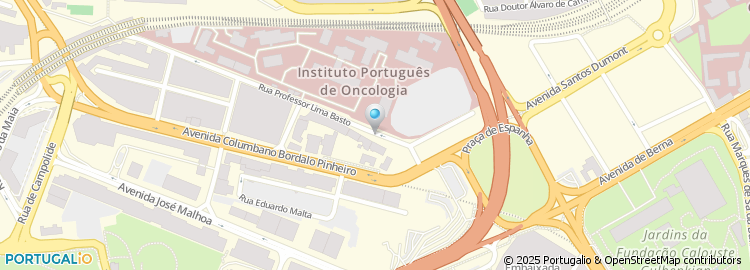 Mapa de Sidonio Costa Pardal
