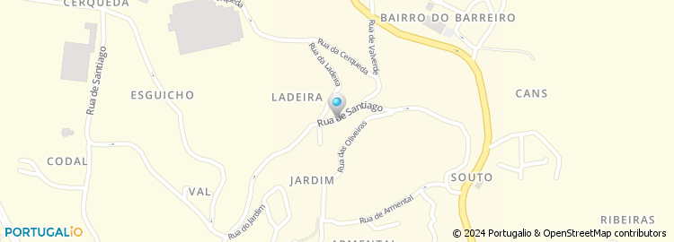 Mapa de Silva & Almeidas, Lda