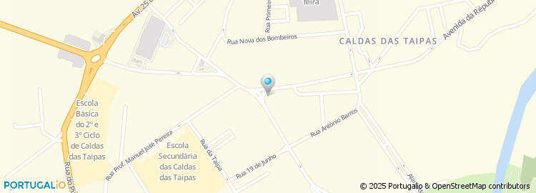 Mapa de Silva Baptista Ribeiro, Unipessoal Lda