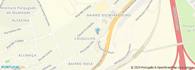 Mapa de Silva Quaresma & Filhos, Lda