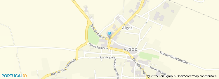 Mapa de Beco do Ribeiro