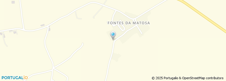 Mapa de Fontes da Matosa