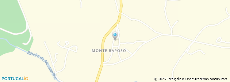 Mapa de Monte Raposos