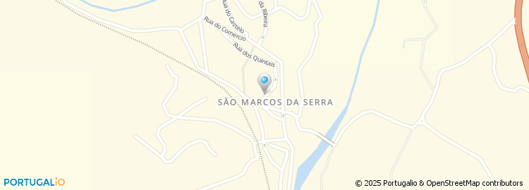 Mapa de Rua da Fábrica a