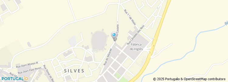 Mapa de Rua do Castelo