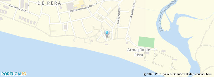 Mapa de Rua do Mar