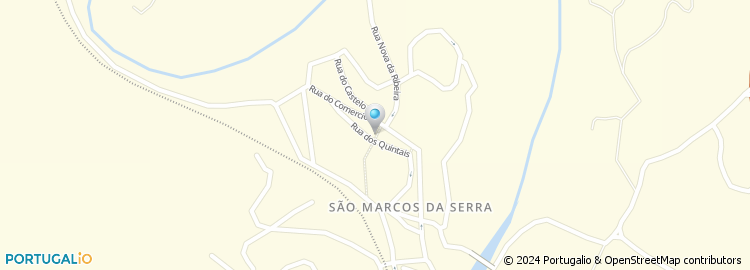 Mapa de Rua dos Quintais