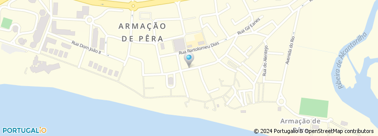 Mapa de Rua Coronel Santos Gomes