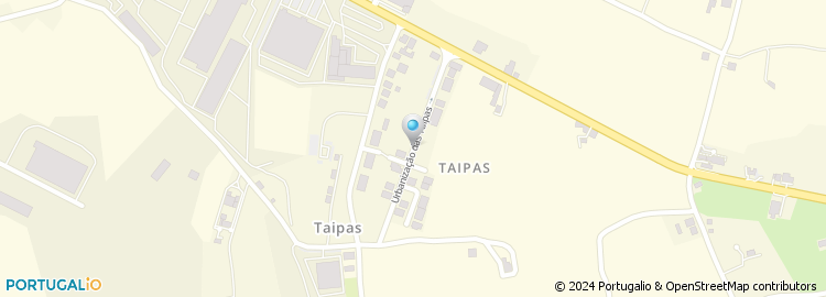 Mapa de Taipas