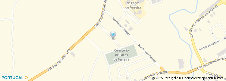 Mapa de Simpático Capítulo - Unipessoal Lda