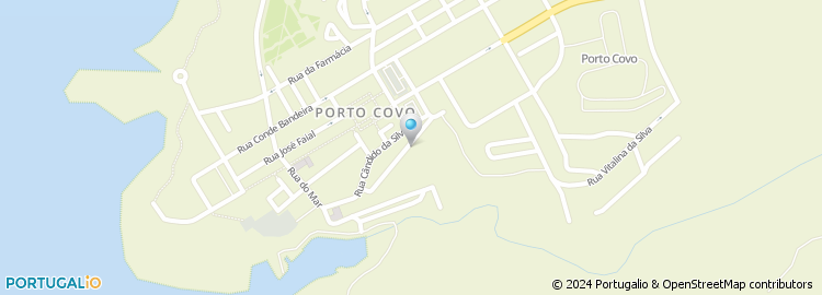 Mapa de Aldeia Turistica de Porto Covo