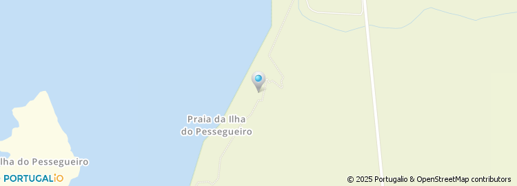 Mapa de Ilha do Pessegueiro