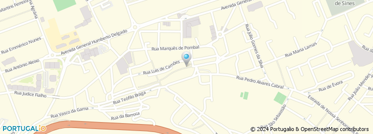 Mapa de Rua Francisco Luís Lopes