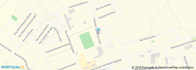Mapa de Rua Manuel da Fonseca