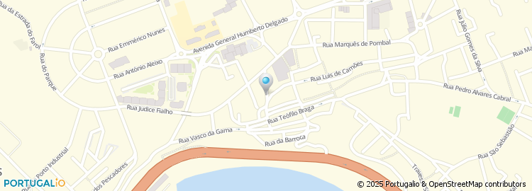 Mapa de Rua Nicolau Coelho