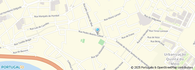 Mapa de Rua Pedro Álvares Cabral